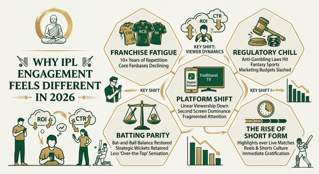 IPL engagement decline 2026